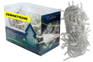 Zewnętrzna kurtyna 100 LED Multicolor