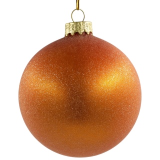 Bombka szklana ozdoba świąteczna dekoracja 10cm