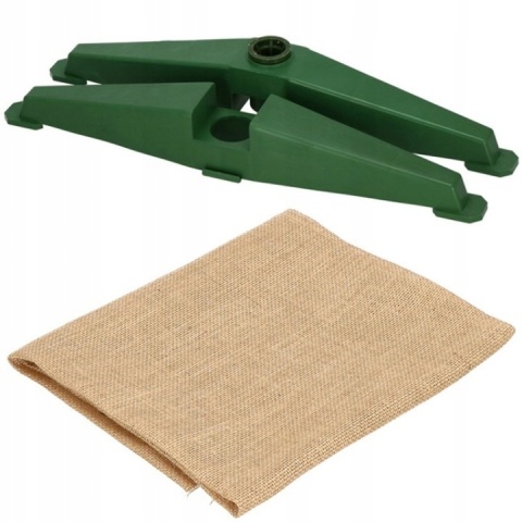 Choinka sztuczna na pniu SOSNA SZRONIONA 220cm