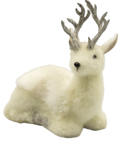 Figurka ozdobna dekoracja świąteczna JELONEK 20cm