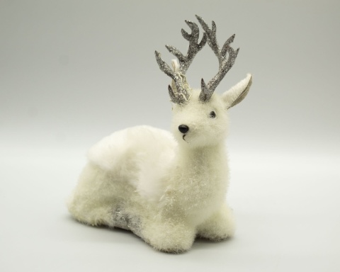 Figurka ozdobna dekoracja świąteczna JELONEK 20cm