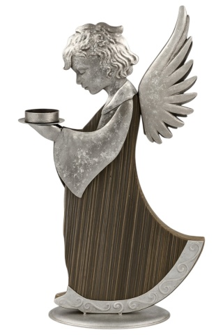 Figurka świąteczna ozdoba na Boże Narodzenie ANIOŁ 42cm