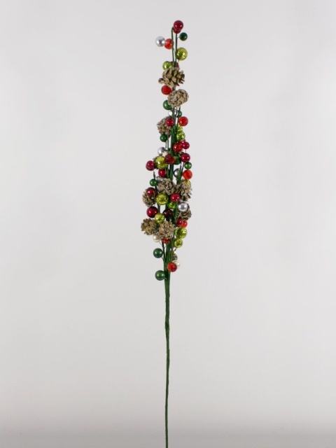 Gałązka ozdobna dekoracja świąteczna stroik 76cm