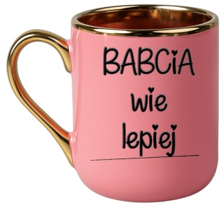Kubek PREMIUM oryginalny prezent dla BABCI upominek Babcia