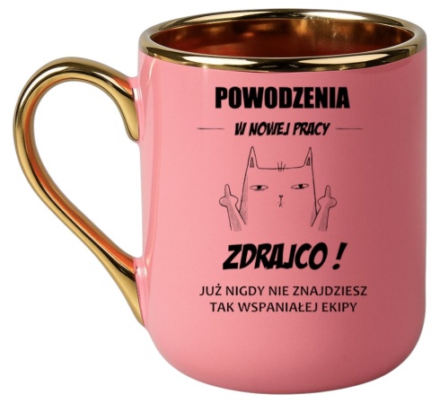 Kubek PREMIUM prezent na pożegnanie kolegi koleżanki zakończenie pracy