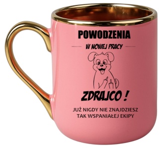 Kubek PREMIUM prezent na pożegnanie kolegi koleżanki zakończenie pracy