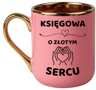 Kubek PREMIUM z dedykacją wyjątkowy elegancki prezent dla KSIĘGOWEJ