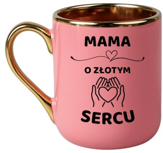Kubek PREMIUM z dedykacją wyjątkowy elegancki prezent dla MAMY