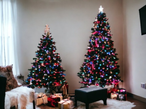 Lampki choinkowe LED 100 8 programów dodatkowe gniazdo multikolor