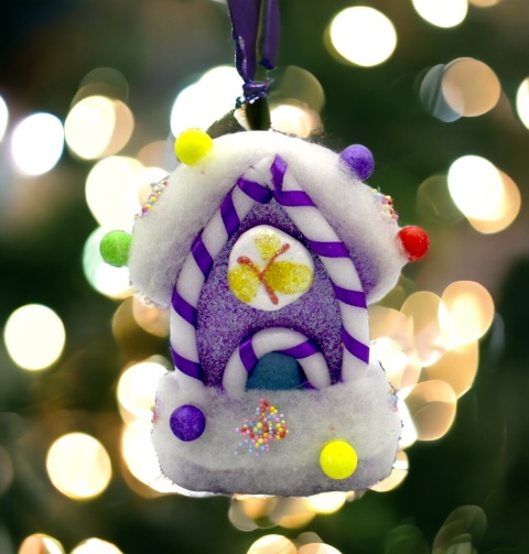 Ozdoba dekoracja świąteczna zawieszka choinkowa stroik 15cm