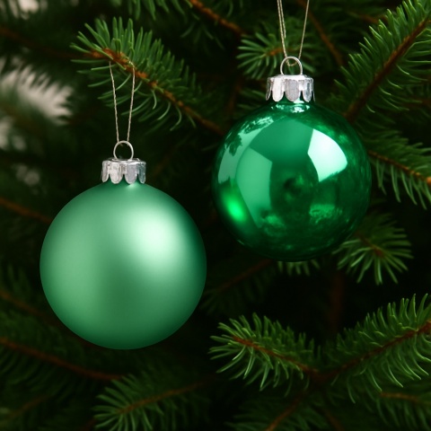 Bombki choinkowe 6cm zestaw 30szt ozdoba bombka na choinkę miętowy
