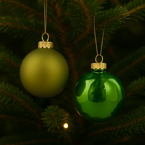 Bombki choinkowe 6cm zestaw 30szt ozdoba bombka na choinkę oliwkowy