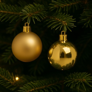 Bombki choinkowe 6cm zestaw 30szt ozdoba bombka na choinkę złoty