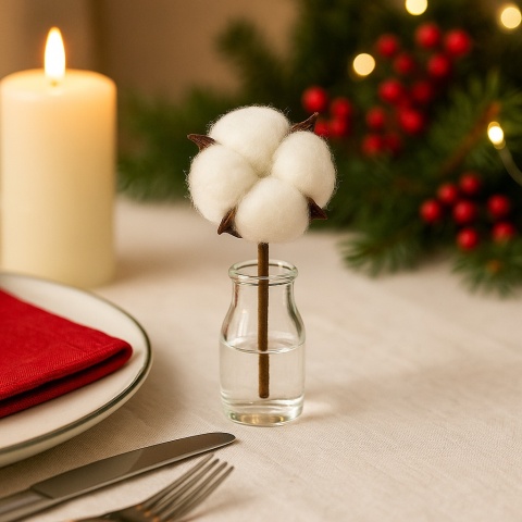 Dekoracja świąteczna ozdoba 4cm komplet 12szt