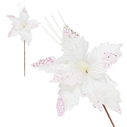 Dekoracja świąteczna ozdoba gałązka sztuczna stroik 35cm