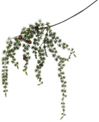 Dekoracja świąteczna ozdoba gałązka sztuczna stroik 60cm