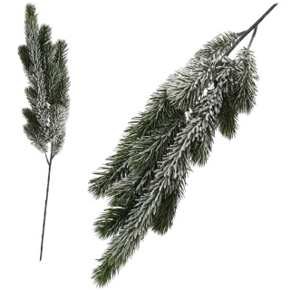 Dekoracja świąteczna ozdoba gałązka sztuczna stroik 72cm