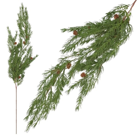 Gałązka sztuczna 110cm ozdoba dekoracja świąteczna stroik