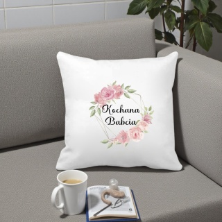 Poduszka i kubek zestaw prezent DZIEŃ BABCI urodziny imieniny Babcia