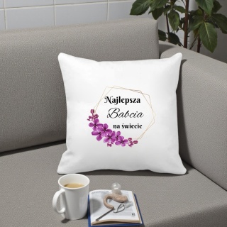 Poduszka i kubek zestaw prezent DZIEŃ BABCI urodziny imieniny Babcia