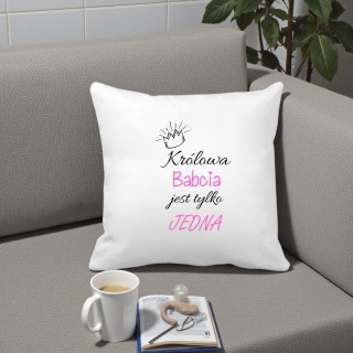 Poduszka i kubek zestaw prezent DZIEŃ BABCI urodziny imieniny Babcia