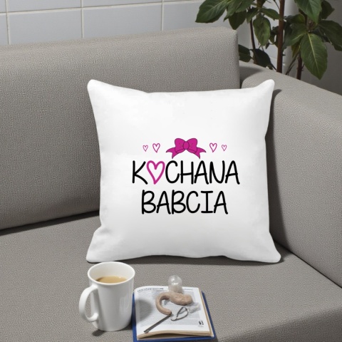 Poduszka i kubek zestaw prezent DZIEŃ BABCI urodziny imieniny Babcia