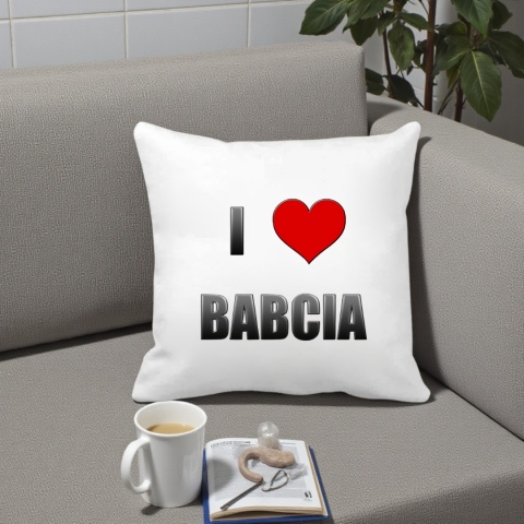 Poduszka i kubek zestaw prezent DZIEŃ BABCI urodziny imieniny Babcia