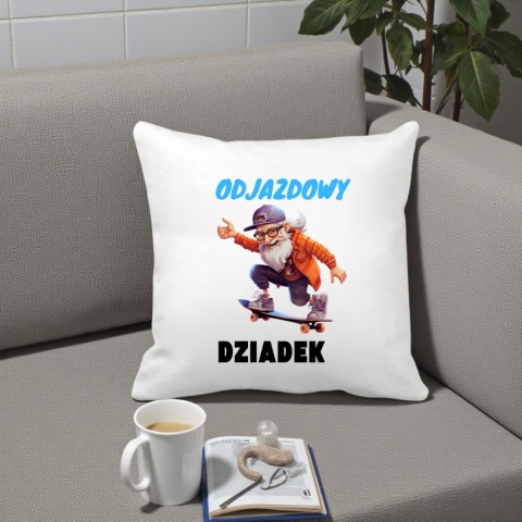 Poduszka i kubek zestaw prezent DZIEŃ DZIADKA urodziny imieniny Dziadek