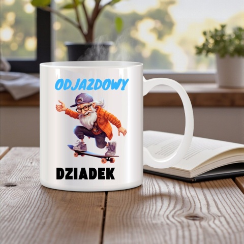 Poduszka i kubek zestaw prezent DZIEŃ DZIADKA urodziny imieniny Dziadek