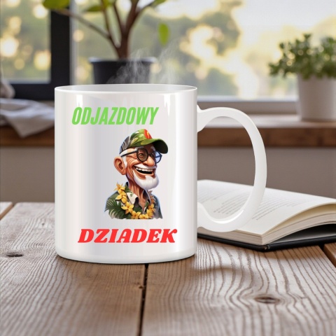 Poduszka i kubek zestaw prezent DZIEŃ DZIADKA urodziny imieniny Dziadek