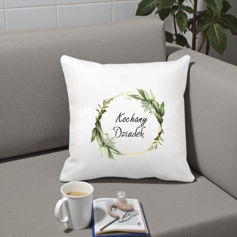 Poduszka i kubek zestaw prezent DZIEŃ DZIADKA urodziny imieniny Dziadek