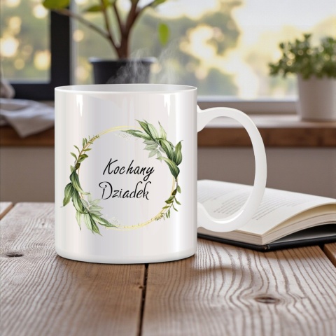 Poduszka i kubek zestaw prezent DZIEŃ DZIADKA urodziny imieniny Dziadek