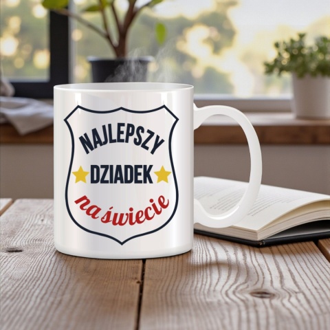 Poduszka i kubek zestaw prezent DZIEŃ DZIADKA urodziny imieniny Dziadek