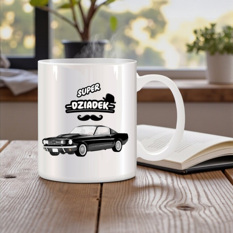 Poduszka i kubek zestaw prezent DZIEŃ DZIADKA urodziny imieniny Dziadek