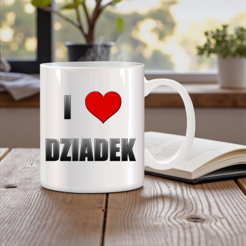 Poduszka i kubek zestaw prezent DZIEŃ DZIADKA urodziny imieniny Dziadek