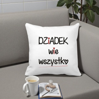 Poduszka i kubek zestaw prezent DZIEŃ DZIADKA urodziny imieniny Dziadek