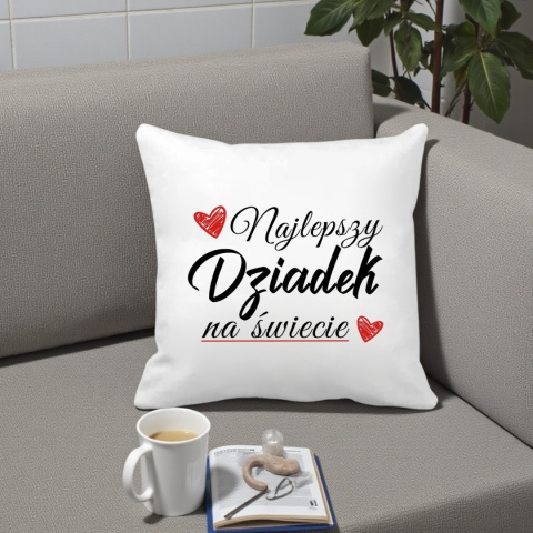 Poduszka i kubek zestaw prezent DZIEŃ DZIADKA urodziny imieniny Dziadek