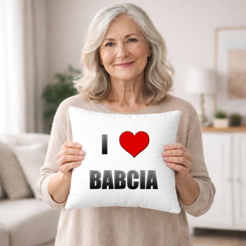 Poduszka z nadrukiem prezent DZIEŃ BABCI różne wzory Babcia