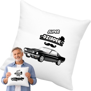 Poduszka z nadrukiem prezent DZIEŃ DZIADKA różne wzory Dziadek