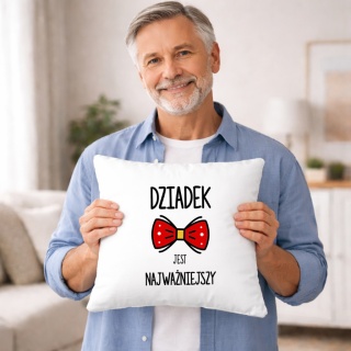 Poduszka z nadrukiem prezent DZIEŃ DZIADKA różne wzory Dziadek