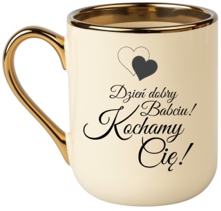 Kubek PREMIUM oryginalny prezent Dzień BABCI upominek Babcia