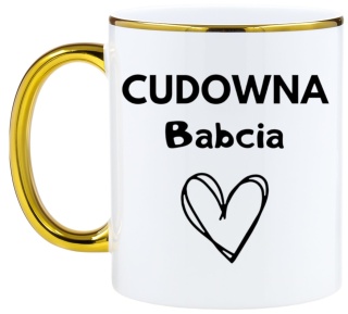 Kubek PREMIUM oryginalny prezent Dzień BABCI upominek urodziny Babcia