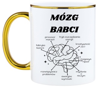 Kubek PREMIUM oryginalny prezent Dzień BABCI upominek urodziny Babcia