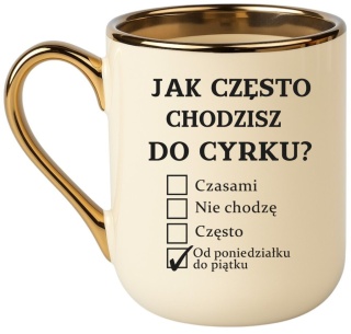 Kubek PREMIUM oryginalny śmieszny prezent dla KOLEŻANKI KOLEGI z pracy