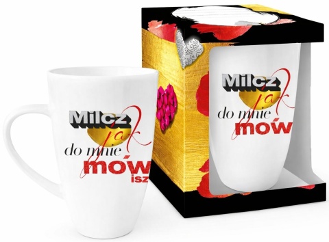 Kubek baryłka prezent dla Koleżanki Mamy Dzień Kobiet