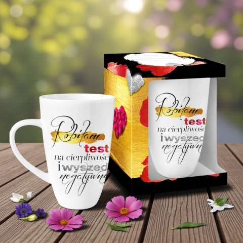 Kubek baryłka prezent dla Koleżanki Mamy Dzień Kobiet