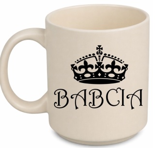 Kubek z nadrukiem piękny prezent Dzień BABCI urodziny imieniny Babcia