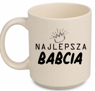 Kubek z nadrukiem piękny prezent Dzień BABCI urodziny imieniny Babcia