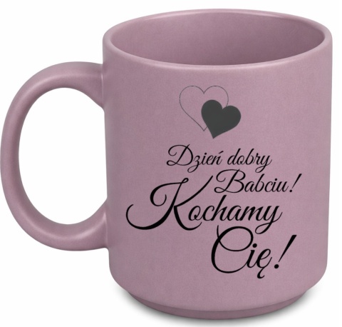 Kubek z nadrukiem piękny prezent Dzień BABCI urodziny imieniny Babcia