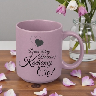 Kubek z nadrukiem piękny prezent Dzień BABCI urodziny imieniny Babcia